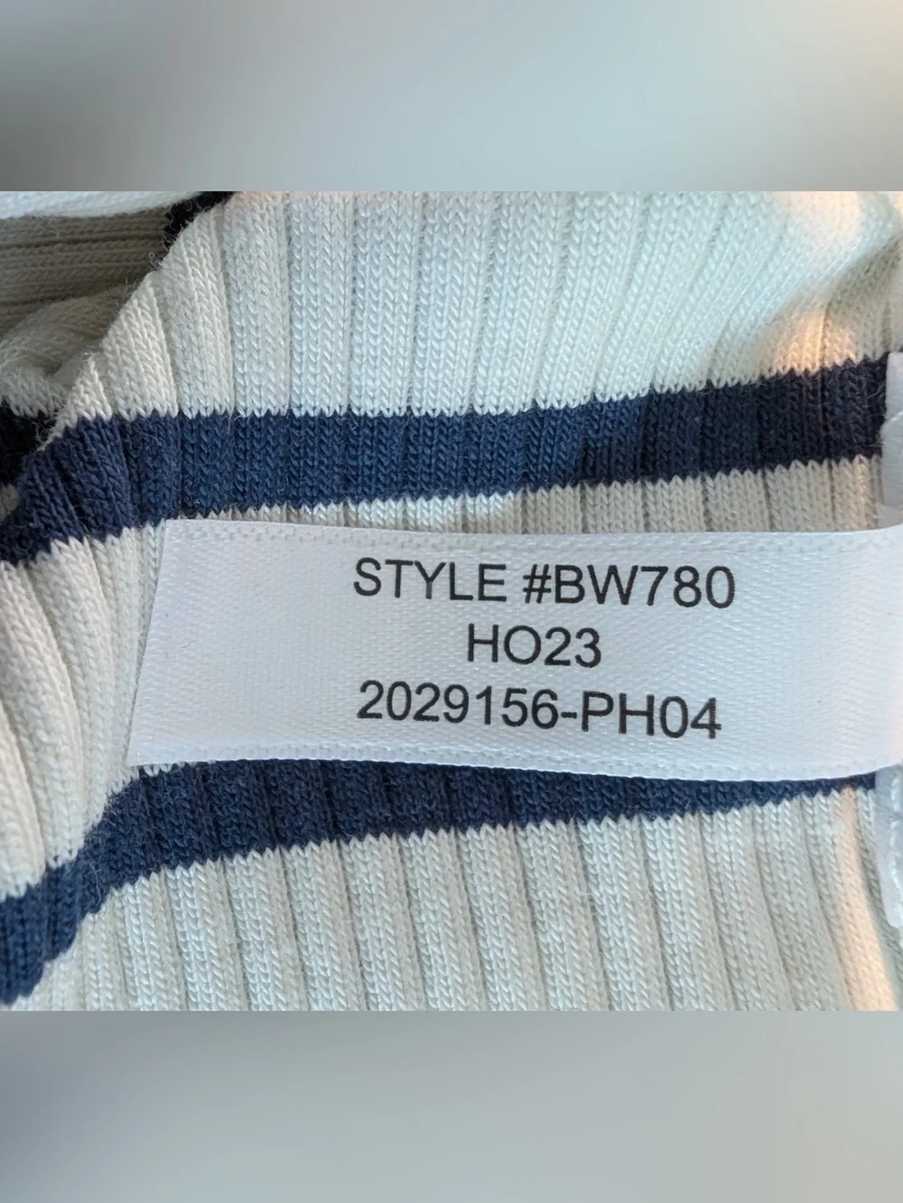 J. Crew Women’s Ribbed Boatneck Stripe Long Sleeve Cuff Buttons Size Small